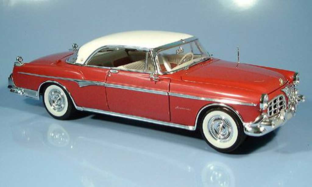 Chrysler Imperial 1/18 Signature rosso 1955 modellino in miniatura