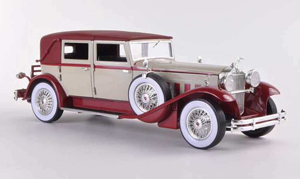 Porsche 930 1/18 Signature beige/rosso 1 modellino in miniatura