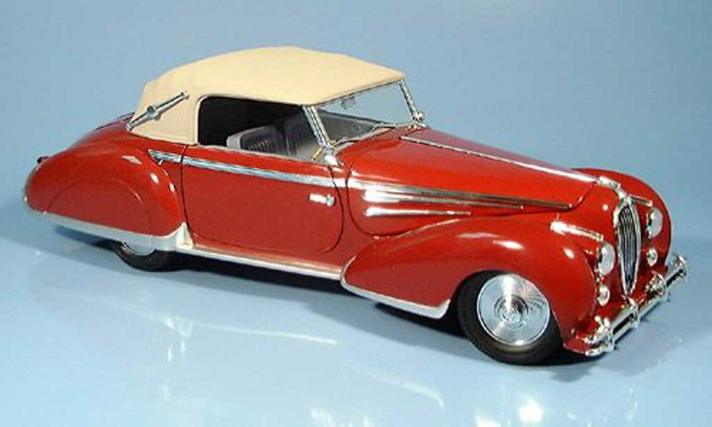 Delahaye 135 1/18 Signature M rosso 1947 modellino in miniatura