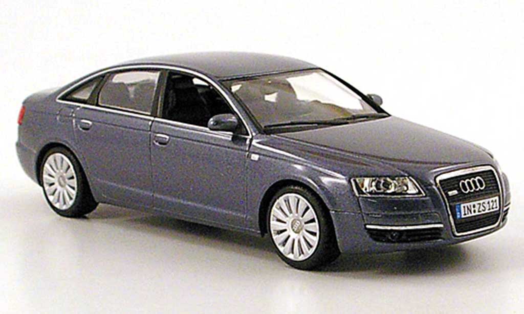 Audi A6 1/43 Minichamps (C6) grigio 2004 modellino in miniatura