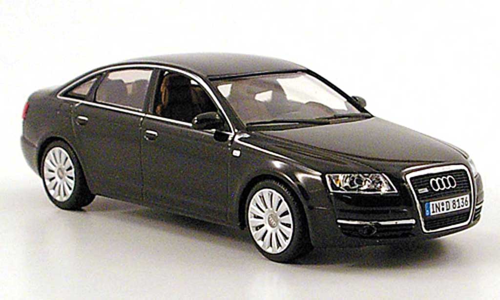 Audi A6 1/43 Minichamps (C6) nero 2004 modellino in miniatura