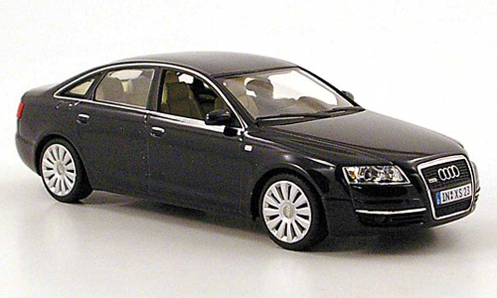 Audi A6 1/43 Minichamps (C6) blu 2004 modellino in miniatura