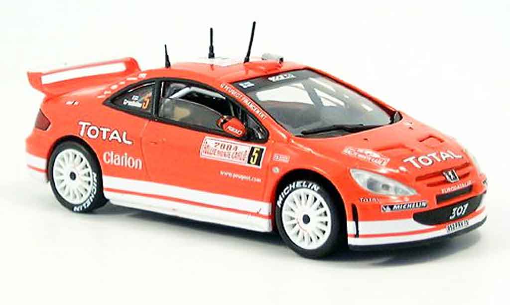 Peugeot 307 WRC 1/43 Solido WRC 2004 modellino in miniatura