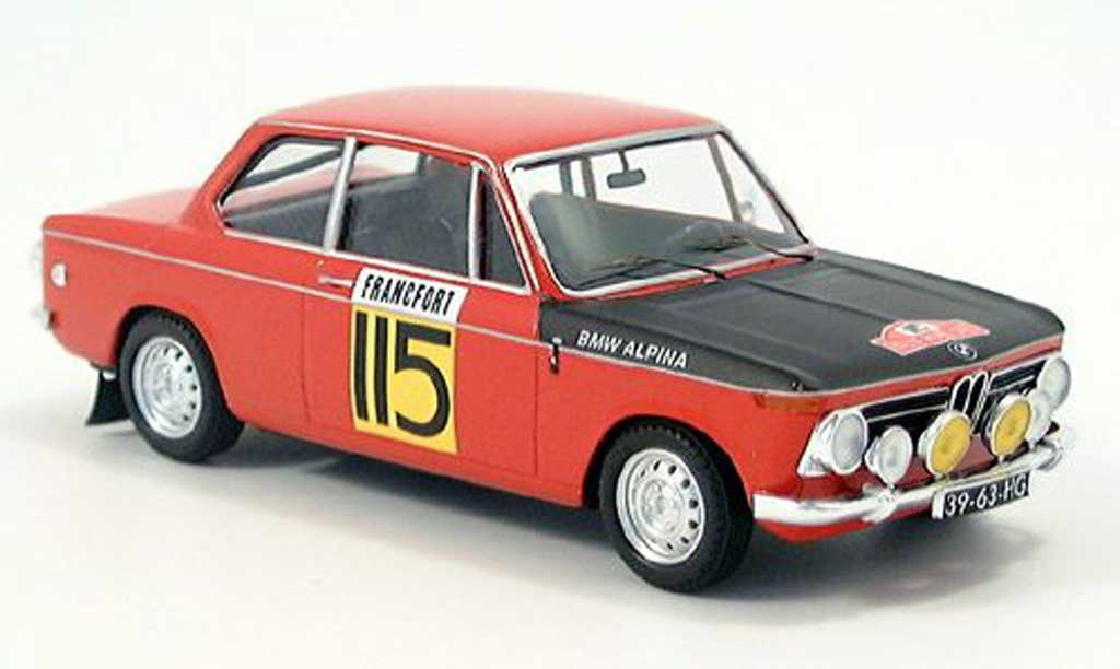 Bmw 2002 Ti 1/43 Trofeu Ti Monte Carlo Slotemaker-Geest 1969 modellino in miniatura