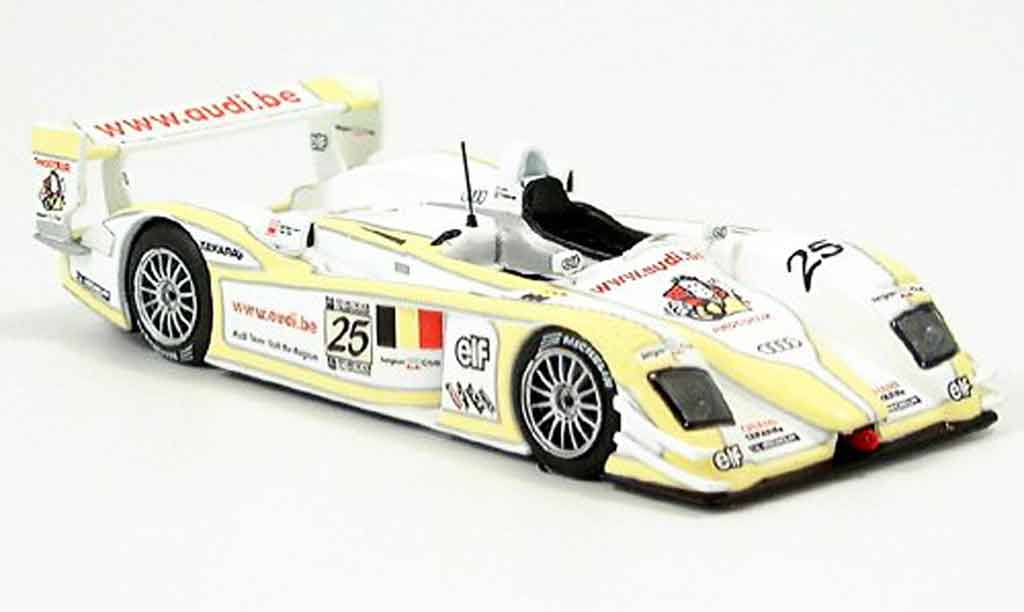 Audi R8 2003 1/43 IXO 2003 Arat Kristansen Sieger Spa modellino in miniatura