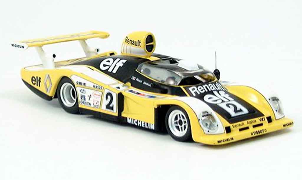 Alpine A442 1/43 IXO pironi jaussaud lemans siger 1978 modellino in miniatura