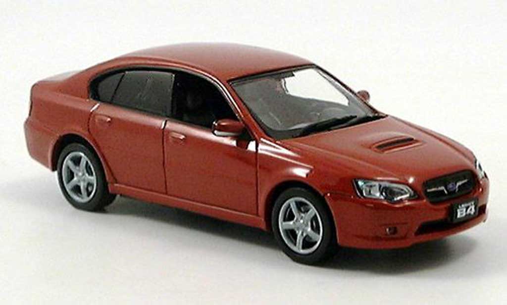 Subaru Legacy 3.5 GT 1/43 J Collection 3.5 GT rosso 2003 modellino in miniatura