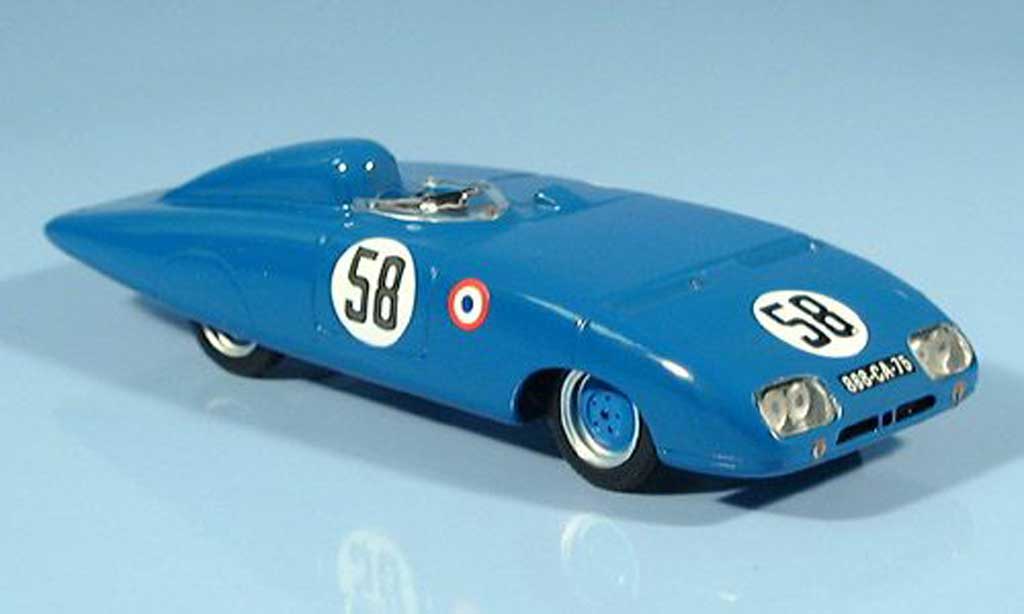 Panhard X88 1/43 Bizarre LM No.58 24h Le Mans 1954 modellino in miniatura