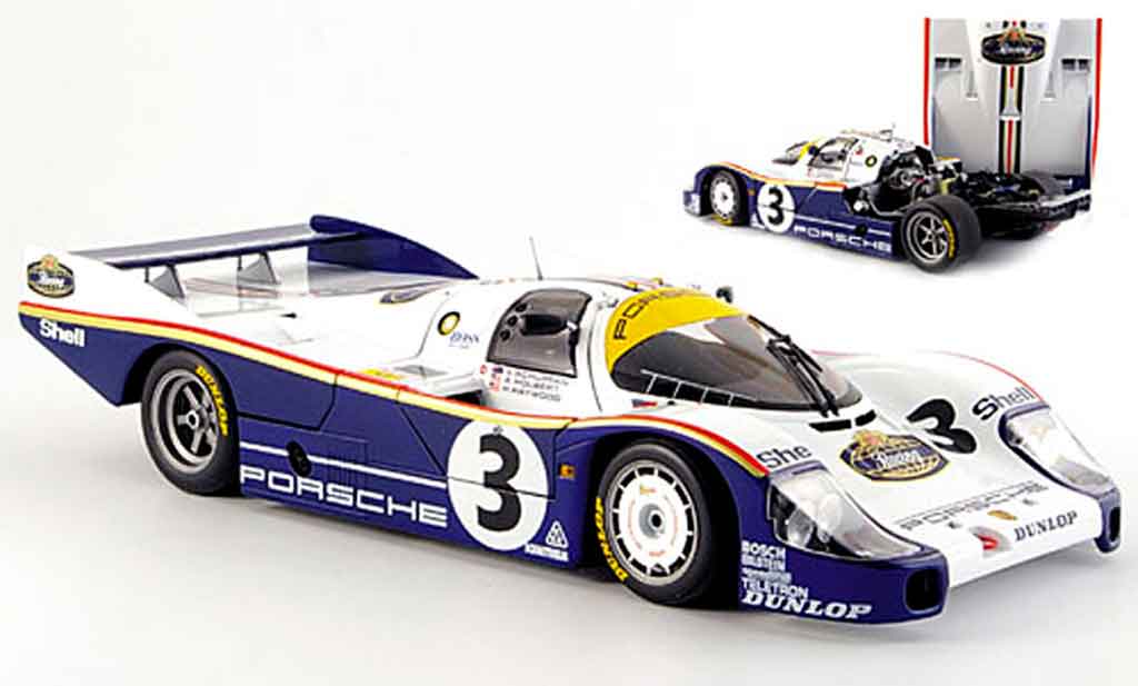 Porsche 956 1983 1/18 Minichamps 1983 l no.3 sieger 24h le mans modellino in miniatura