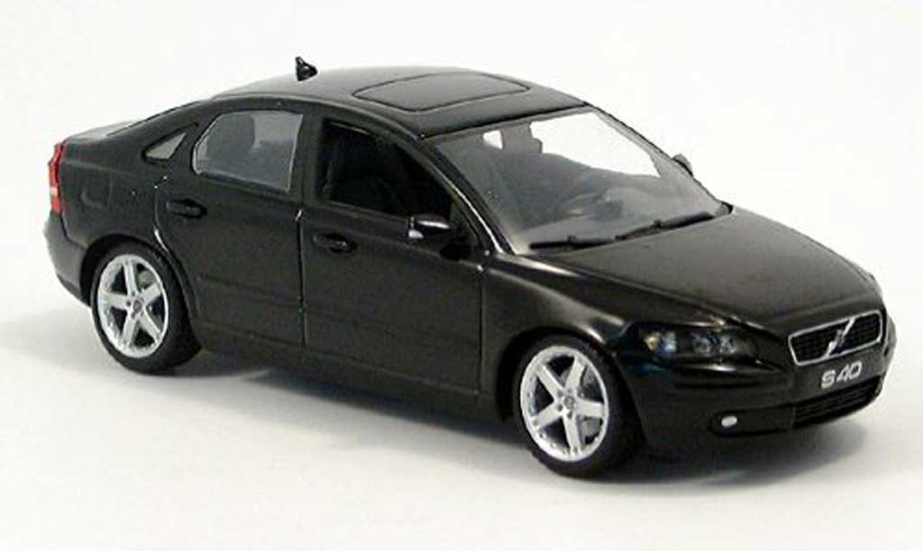 Volvo S40 1/43 Minichamps nero 2003 modellino in miniatura