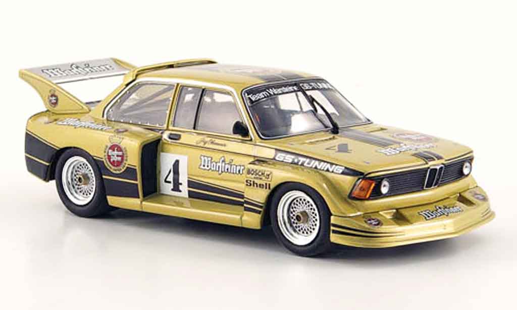 Bmw 320 E21 1/43 Minichamps E21 i Gr. 5 GS Warsteiner Obermoser 1977 modellino in miniatura