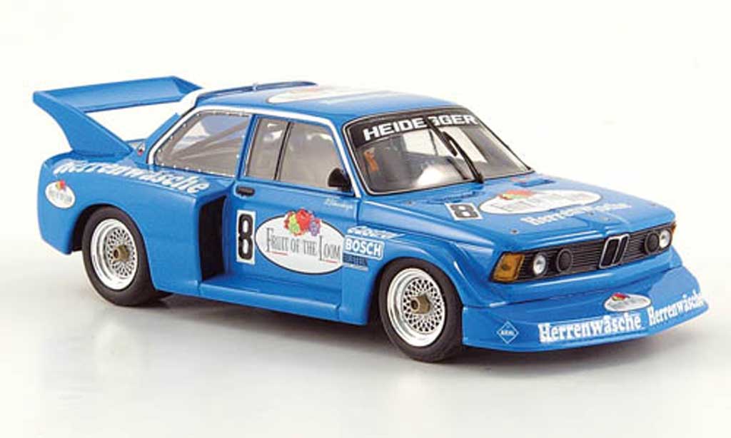 Bmw 320 E21 1/43 Minichamps E21 i Gr.5 No.8 Fruit of the Loom P.Schneeberger DRM 1977 modellino in miniatura