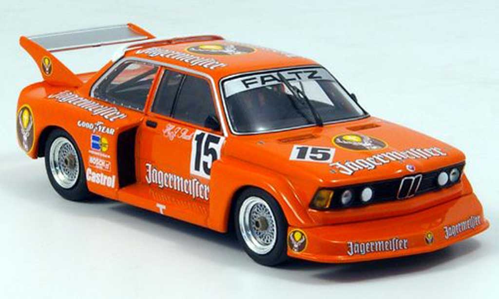 Bmw 320 E21 1/43 Minichamps E21 i Gr. 5 Jagermeister Stuck Sieger 1977 modellino in miniatura