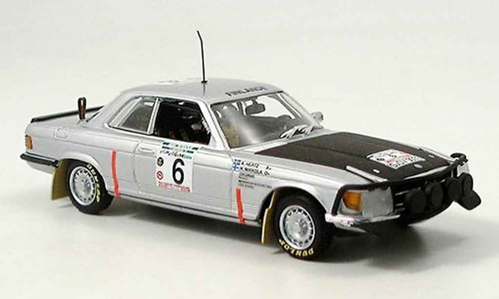 Mercedes 450 1/43 Minichamps SLC Bandama Mikkola Hertz Sieger 1979 modellino in miniatura