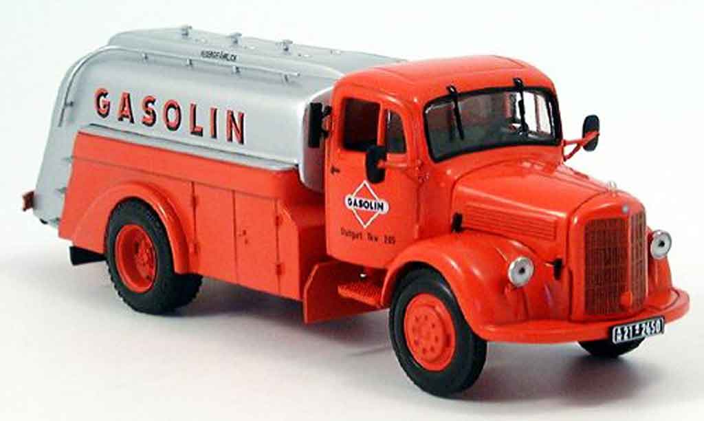 Mercedes L3500 1/43 Minichamps Tankwagen Gasolin modellino in miniatura