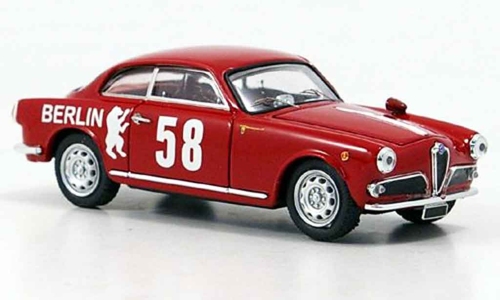 Alfa Romeo Giulietta 1/43 Bang no.58 schramm falk 1958 modellino in miniatura