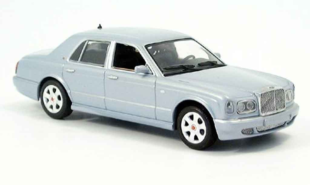Bentley Arnage 1/43 Minichamps blu 2001 modellino in miniatura