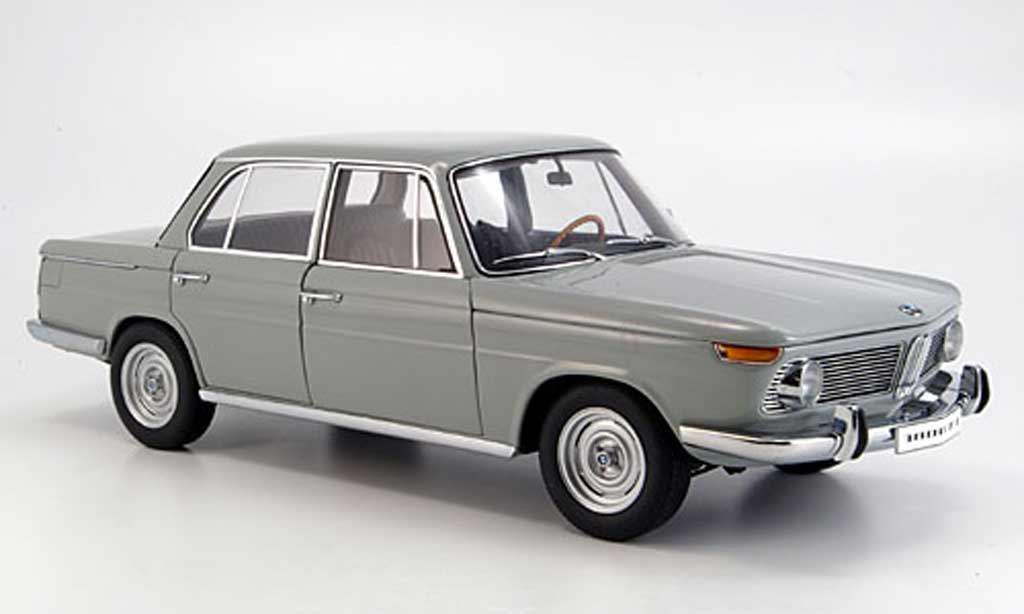 Bmw 1800 1/18 Autoart ti sa grigio 4-turer strassenversion modellino in miniatura
