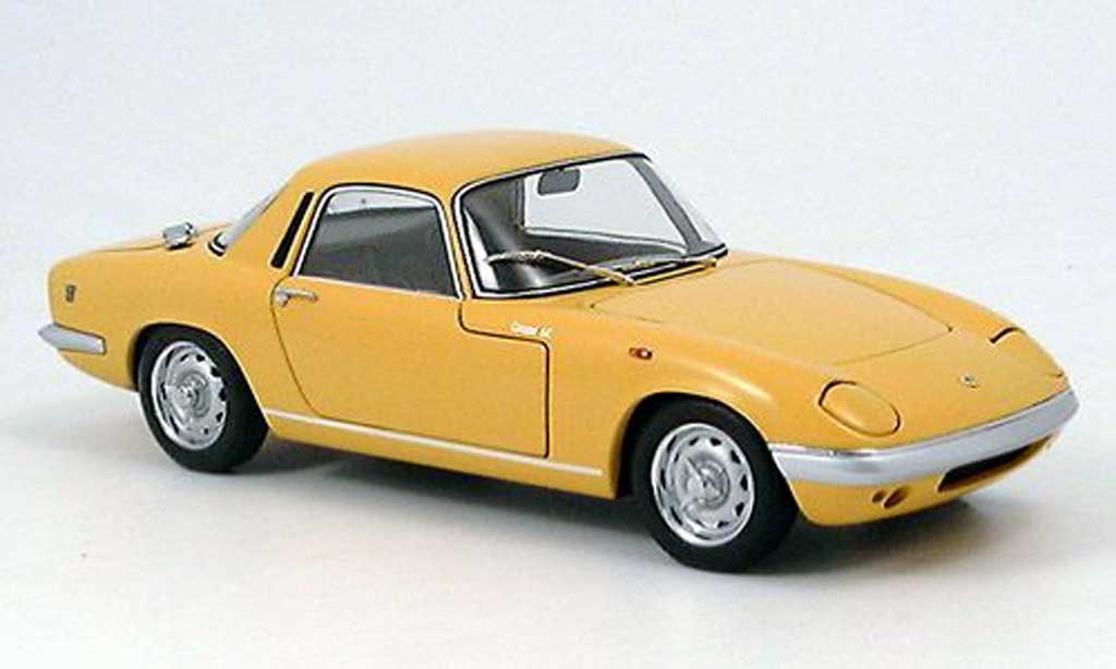 Lotus Elan 1/18 Autoart coupe s/e s3 giallo modellino in miniatura