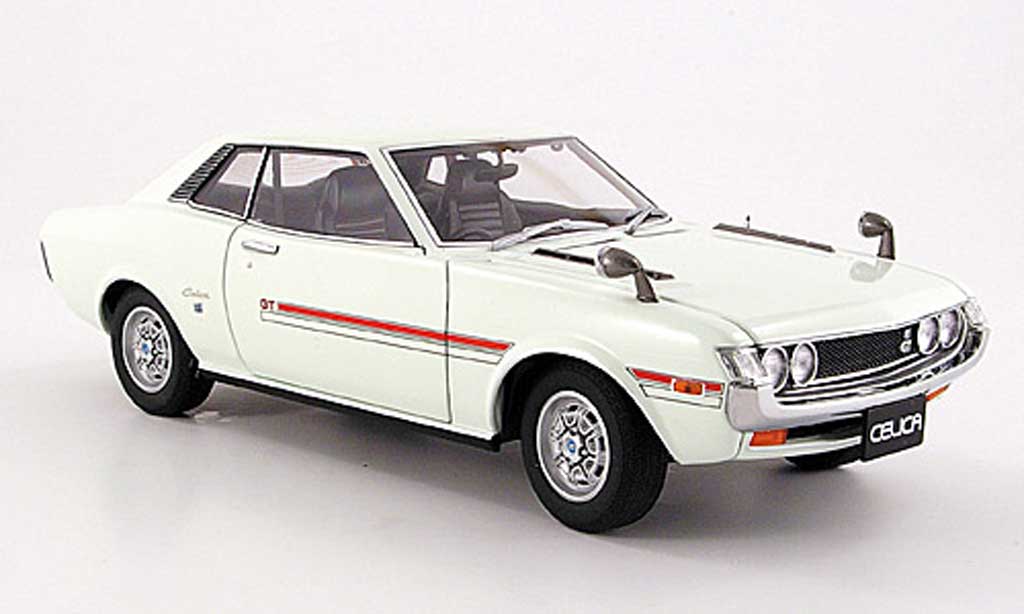 Toyota Celica 1600 GT 1/18 Autoart 1600 GT (ta 22) bianco 1970 modellino in miniatura