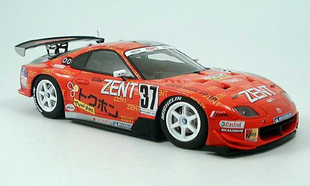 Toyota Supra 1/18 Autoart jgtc zent teren geschlossen 2003 modellino in miniatura
