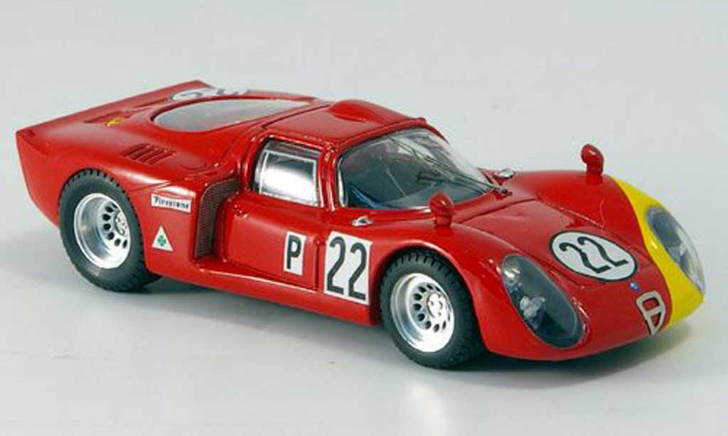 Alfa Romeo 33.2 1968 1/43 Best 1968 No.22 Casoni/Biscardi Daytona modellino in miniatura
