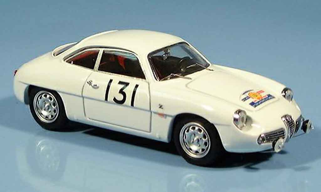 Alfa Romeo Giulietta 1/43 Bang no.131 tour de france 1960 modellino in miniatura