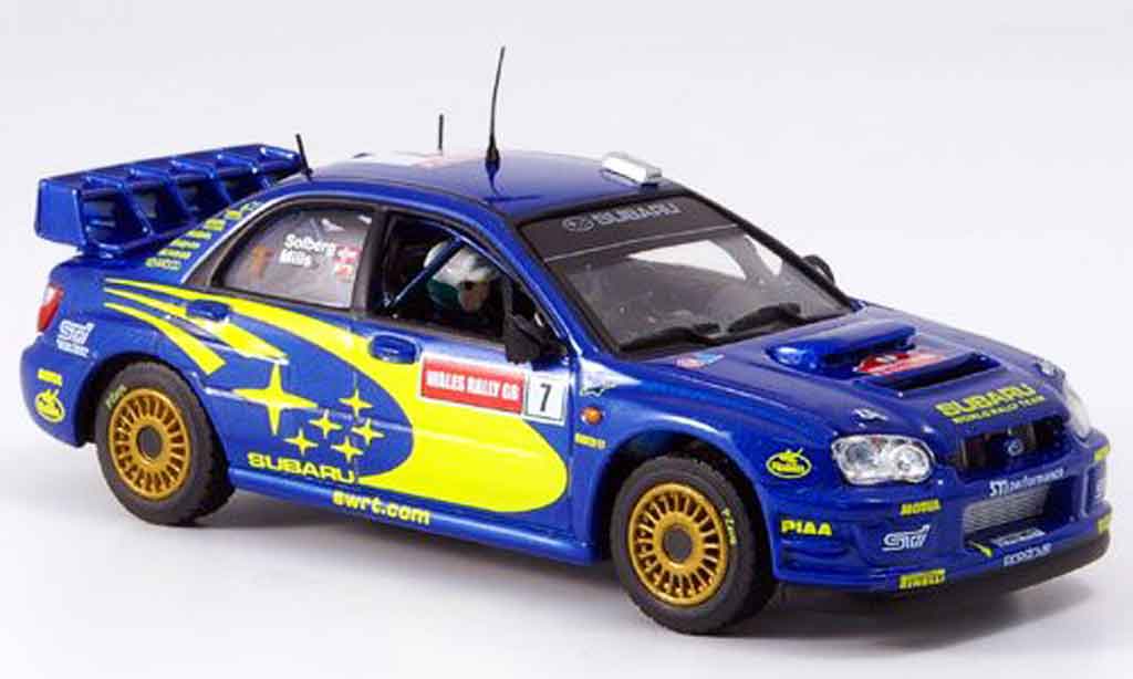 Subaru Impreza 1/43 Vitesse sieger gb p. stolberg no. 7 2003 modellino in miniatura