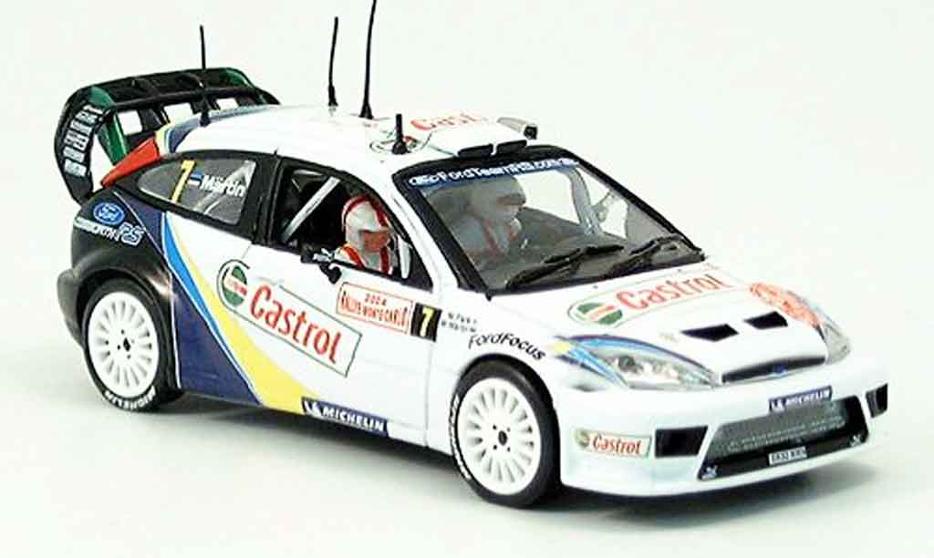 Ford Focus RS WRC 1/43 Vitesse RS WRC Monte Carlo M. Martin No. 4 2004 modellino in miniatura
