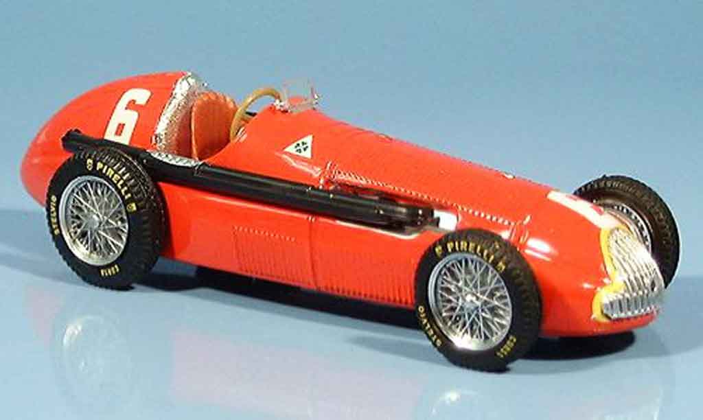 Alfa Romeo 158 1/43 Brumm no.6 j.m.fangio sieger gp frankreich 1950 modellino in miniatura