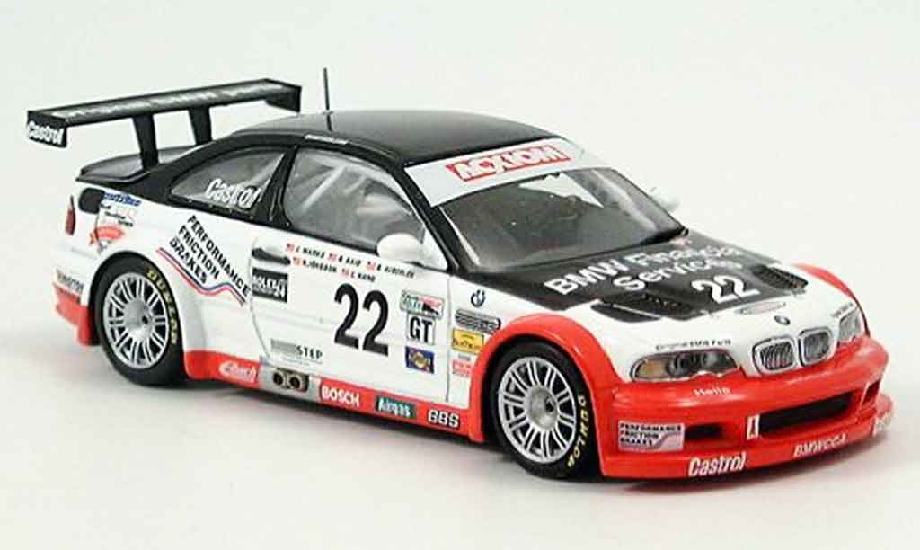Bmw M3 E46 1/43 Minichamps GTR E46 Daytona Said Auberlen Marks Hand Jonsson 2004 modellino in miniatura