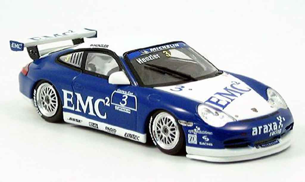 Porsche 996 GT3 1/43 Minichamps GT3 Cup Carrera Cup W.Henzler 2004 modellino in miniatura