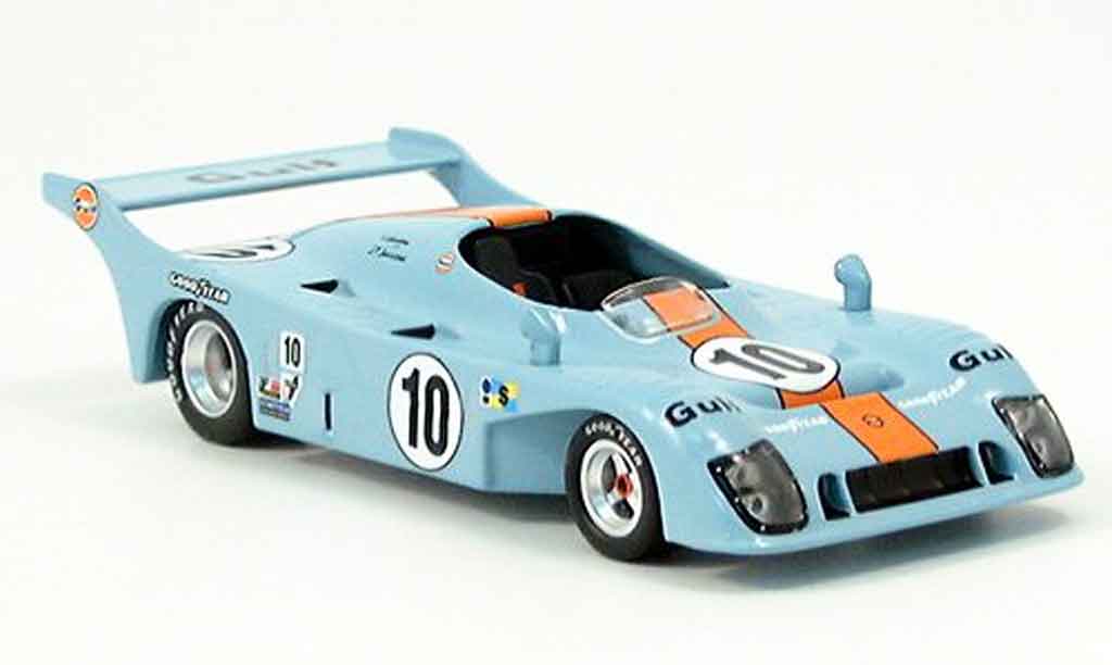 Mirage GR8 1/43 IXO Gulf Schuppan Jaussaud No. 10 LM 1975 modellino in miniatura