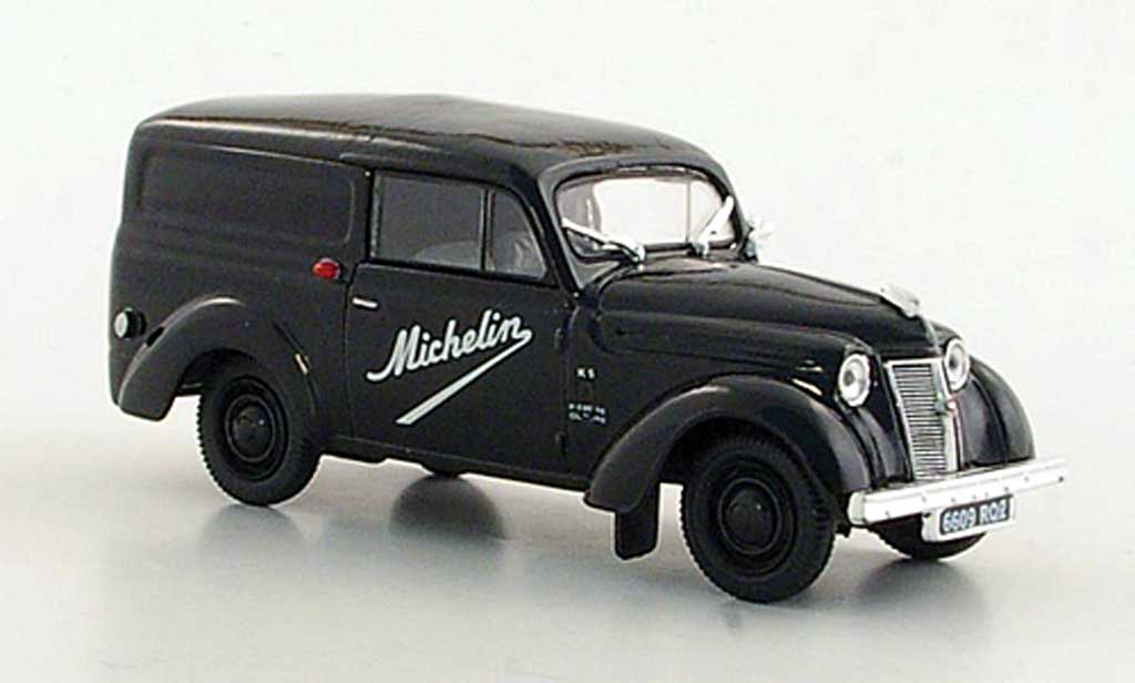 Renault Juvaquatre 1/43 Norev Michelin modellino in miniatura
