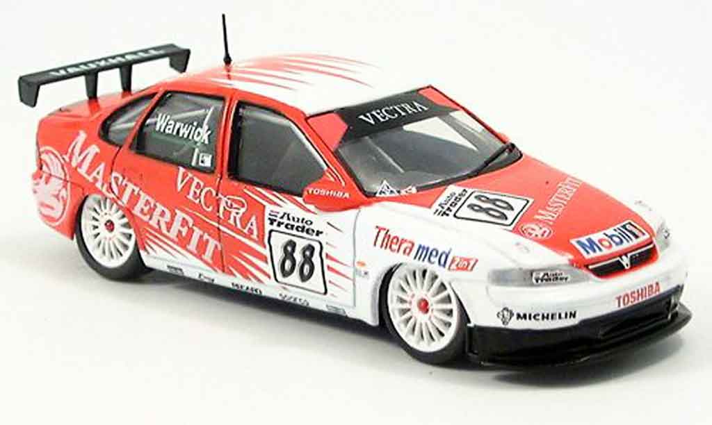 Opel Vectra 1/43 Onyx Warwick BTCC 1998 modellino in miniatura