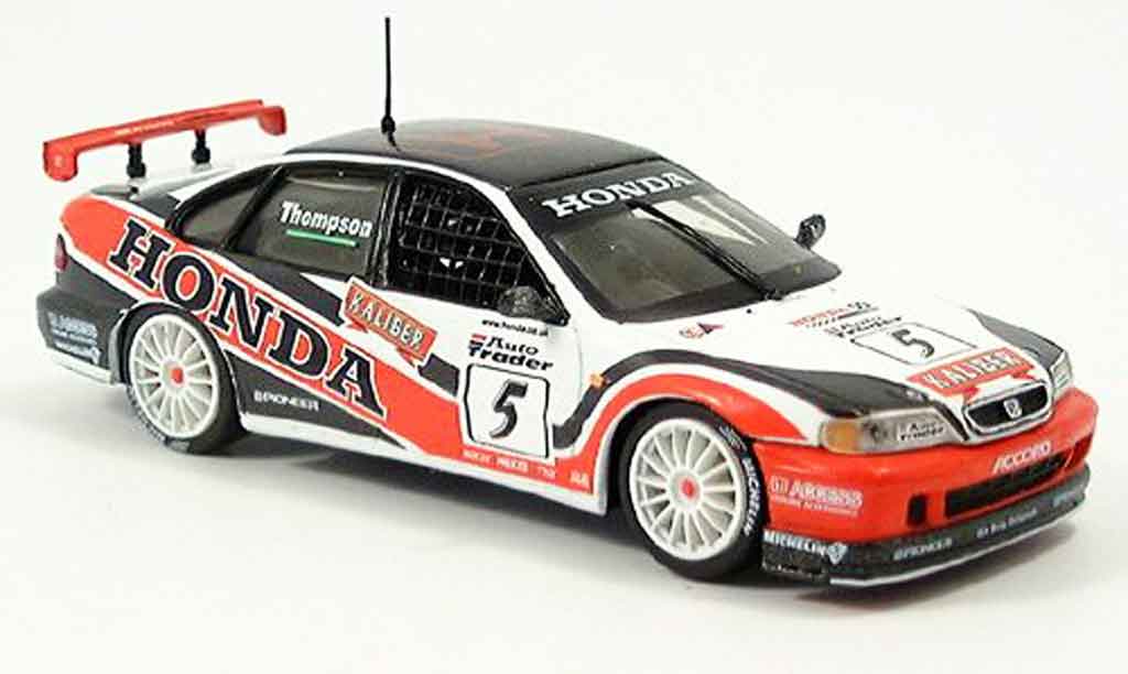 Honda Accord 1/43 Onyx Thompson BTCC No.5 1998 modellino in miniatura