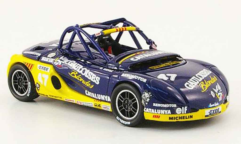Renault Spider 1/43 Onyx no.47 gauloises spider eurocup 1998 modellino in miniatura