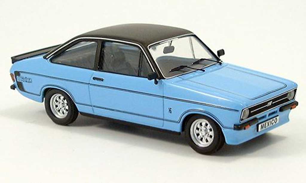 Ford Escort MK2 1/43 Trofeu MK2 Mexico blu/nero modellino in miniatura