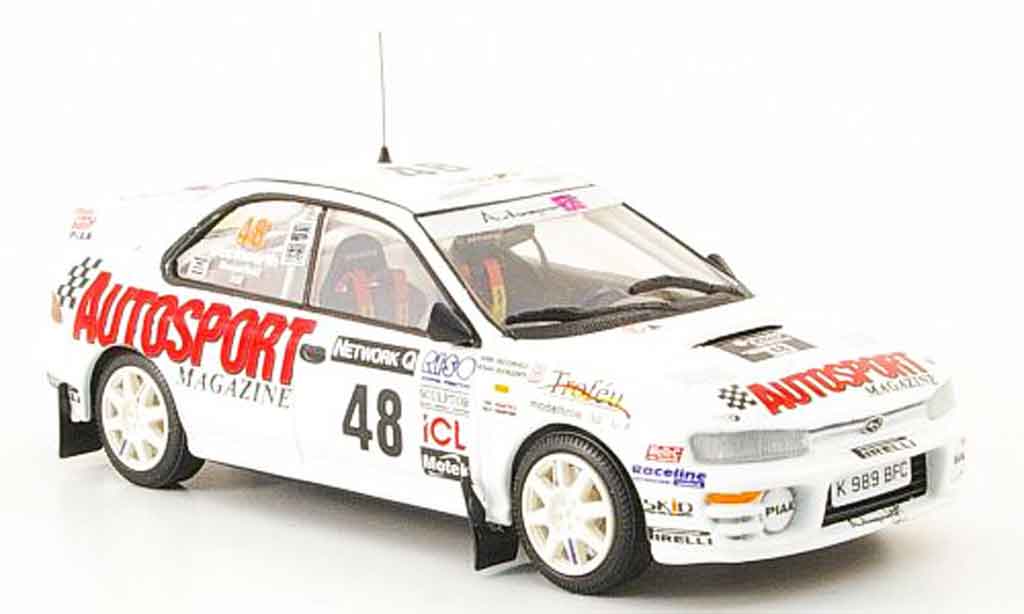 Subaru Impreza 1/43 Trofeu r. duckworth rac 1998 modellino in miniatura