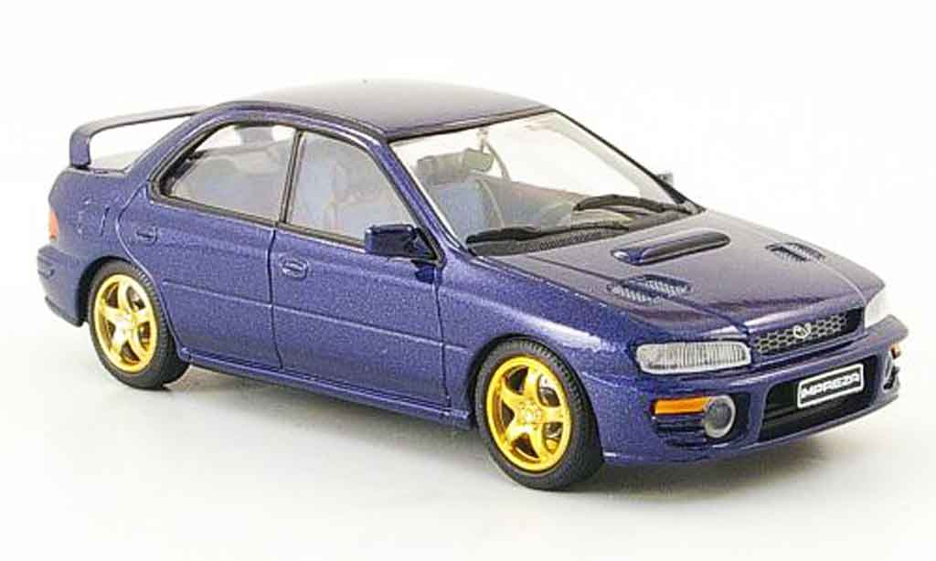 Subaru Impreza WRX 1/43 Trofeu WRX blu modellino in miniatura