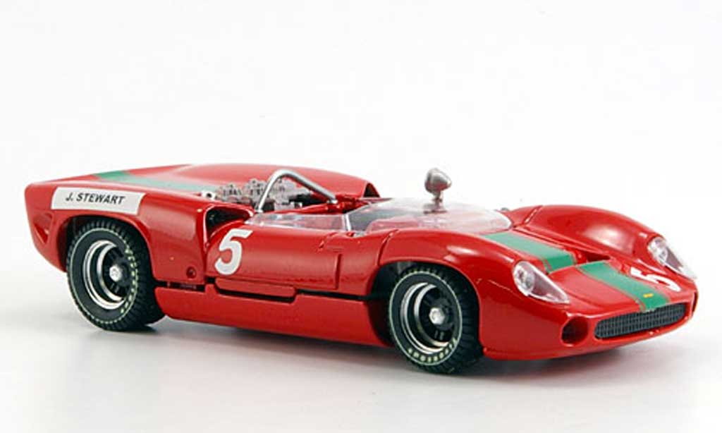 Lola T70 1965 1/43 Best 1965 Spyder J. Stewart No.5 Brands Hatch 1965 modellino in miniatura