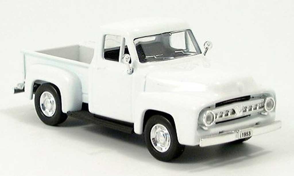 Ford F-100 1/43 Yat Ming F 100 Pick Up bianco 1953 modellino in miniatura