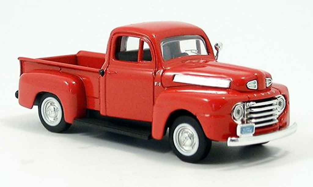 Ford F1 Pick Up 1/43 Yat Ming Pick Up rosso 1948 modellino in miniatura