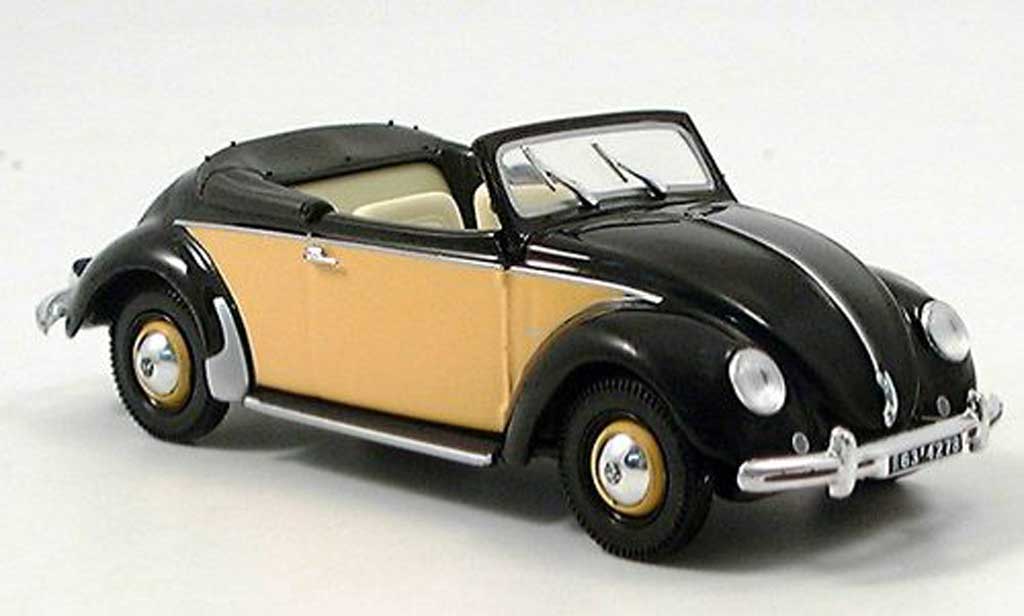 Volkswagen Kafer 1/43 Norev Hebmuller Cabriolet modellino in miniatura