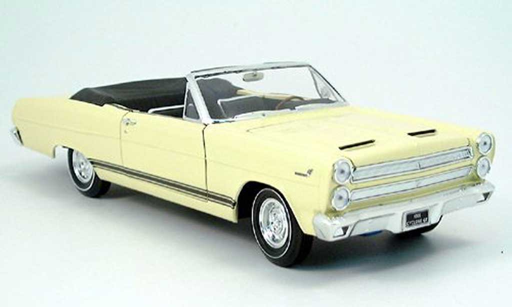 Mercury Cyclone 1/18 Yat Ming giallo 1966 modellino in miniatura