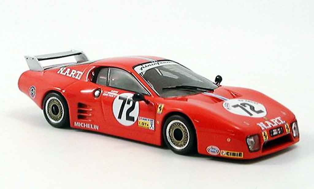 Ferrari 512 BB 1/43 IXO BB le mans modellino in miniatura