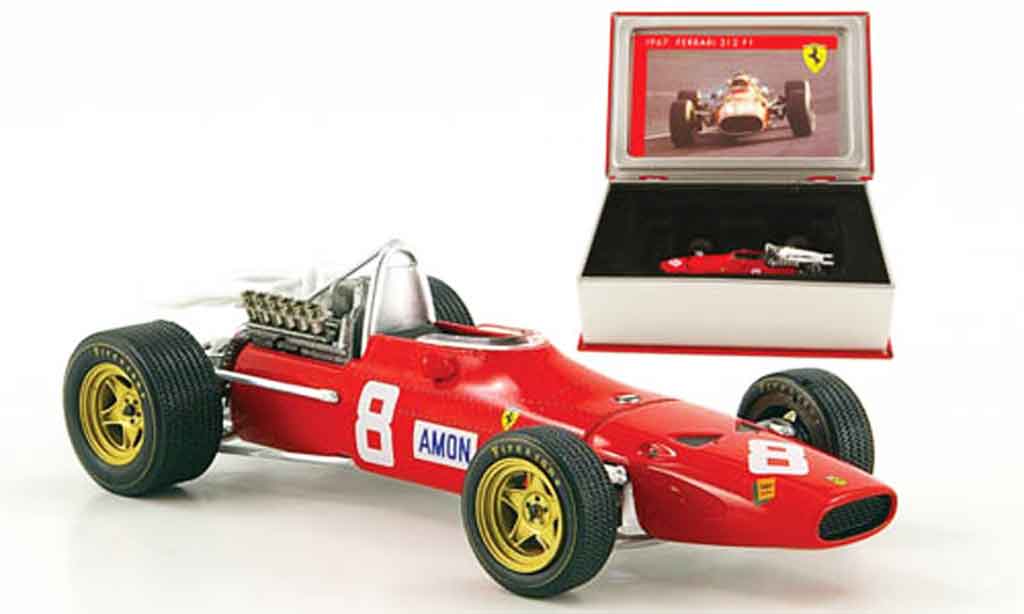 Ferrari 312 F1 1/43 IXO F1 no.8 c.amon gp deutschland 1967 modellino in miniatura