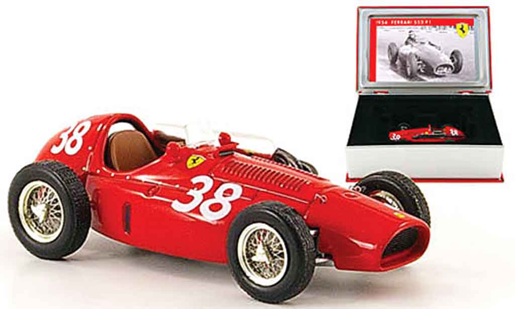 Ferrari F1 1/43 IXO 553 f1 supersqualo no.38 m.hawthorn gp spanien 1954 modellino in miniatura