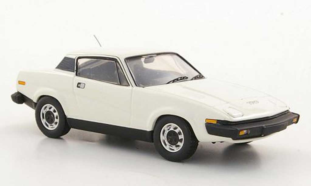 Triumph TR7 1/43 Trofeu Coupe bianco LHD modellino in miniatura