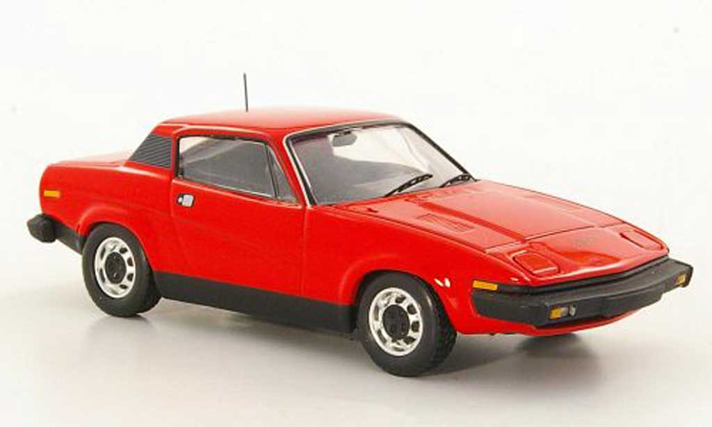 Triumph TR7 1/43 Trofeu Coupe rosso LHD modellino in miniatura